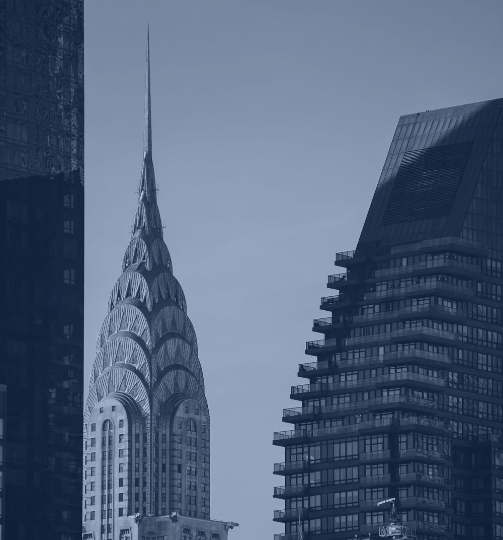 Art deco skyscraper in New York